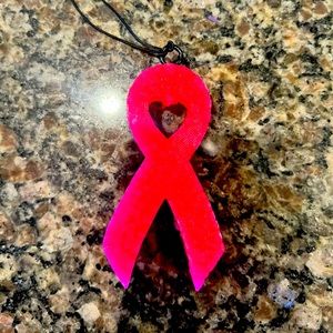 Pink Breast Cancer Awareness Car Freshie